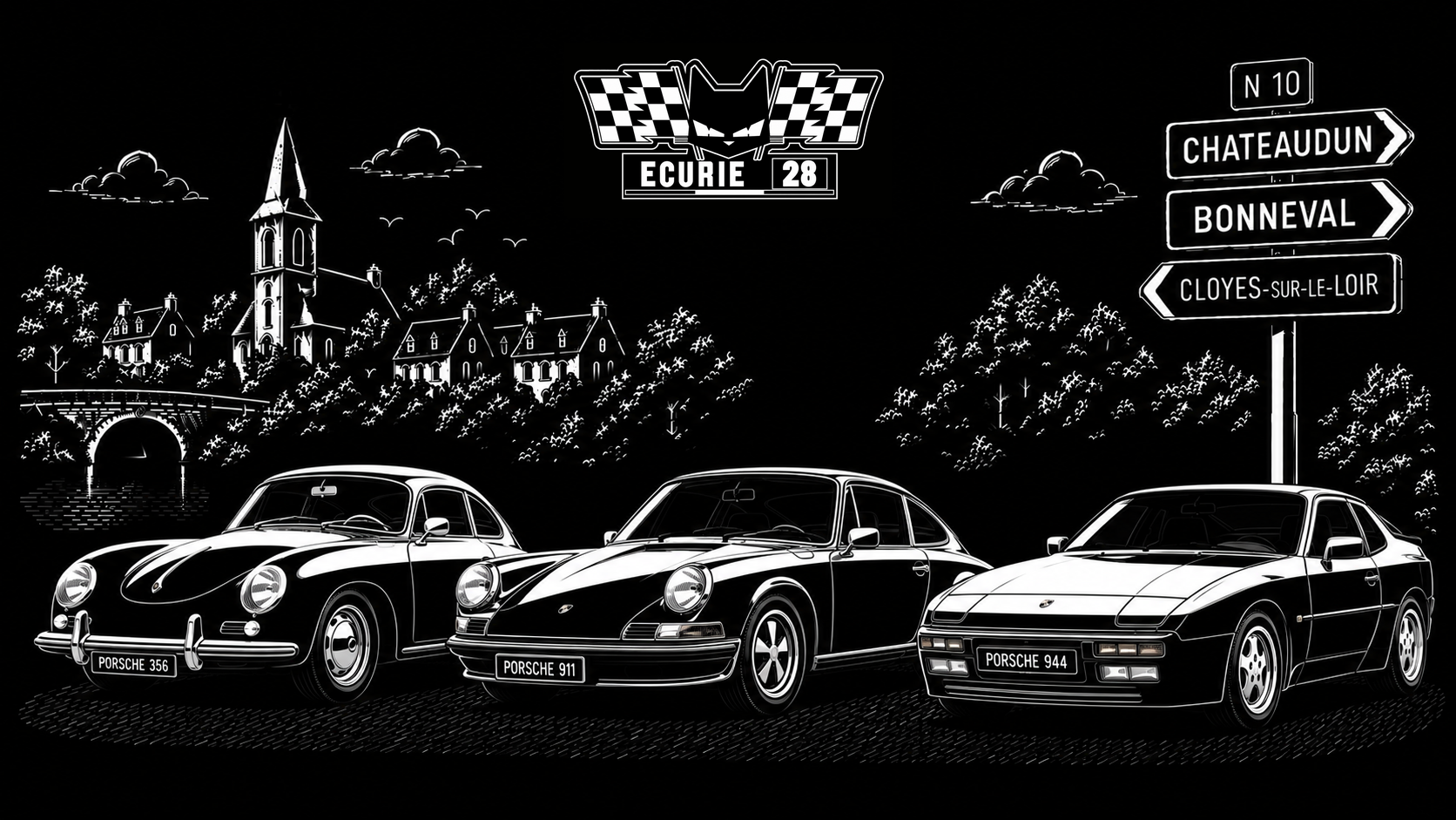Bouteille Thermos "Porsche, there is no substitute"